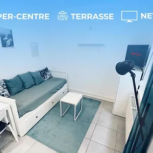 Style Avec Wifi, Terrasse, Proche Gares Lille